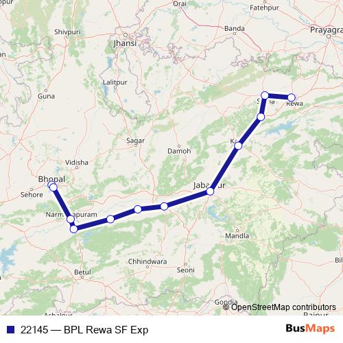 22145 rail Line Map