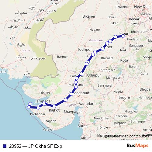 20952 rail Line Map