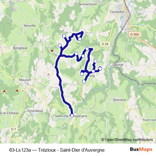 63-Ls123a bus Line Map