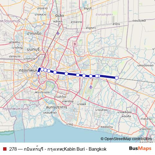 278 rail Line Map