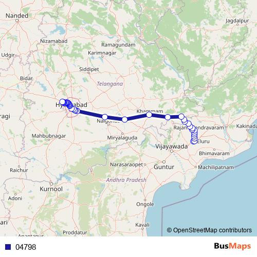04798 bus Line Map