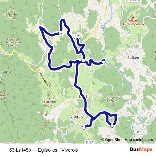 63-Ls145b bus Line Map