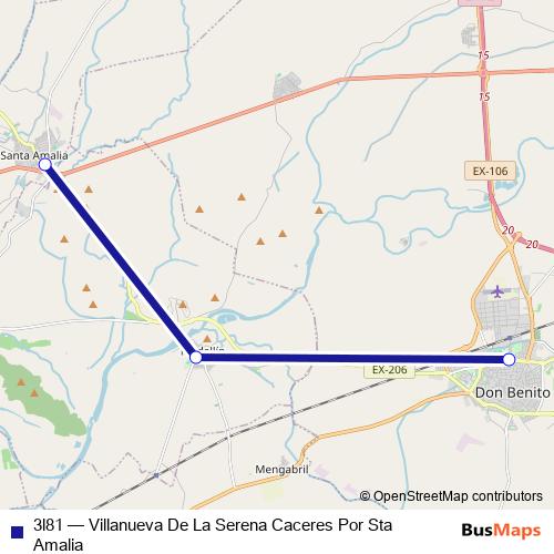 3l81 bus Line Map