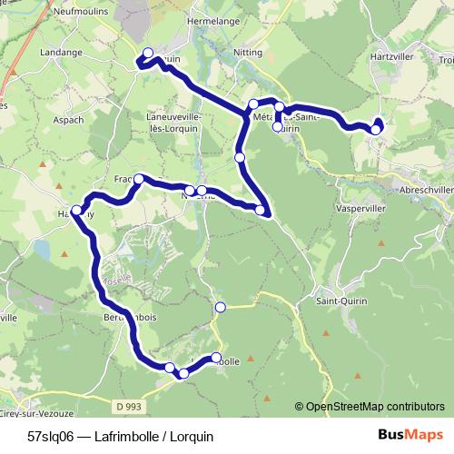 57slq06 bus Line Map