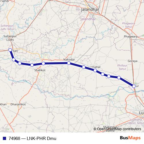 74968 rail Line Map