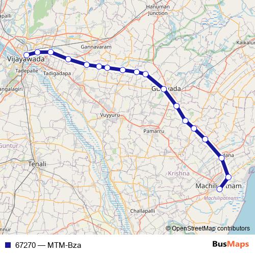 67270 rail Line Map
