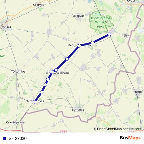 Sz 37030 rail Line Map