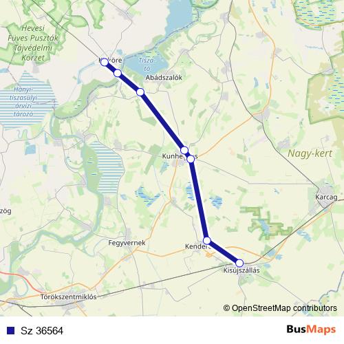 Sz 36564 rail Line Map