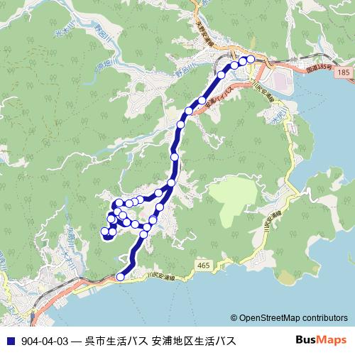 904-04-03 bus Line Map