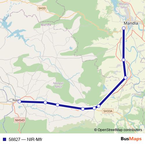 58827 rail Line Map