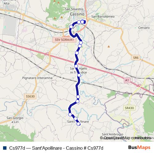 Cs977d bus Line Map