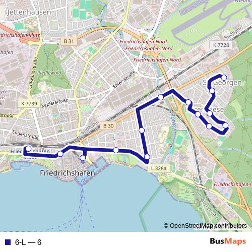 6-L bus Line Map