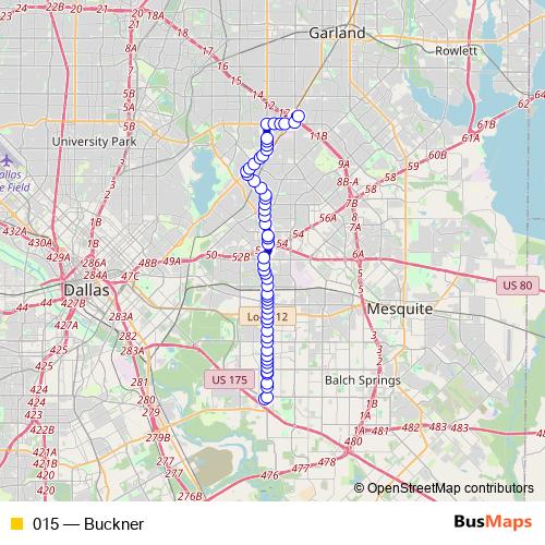 015 bus Line Map