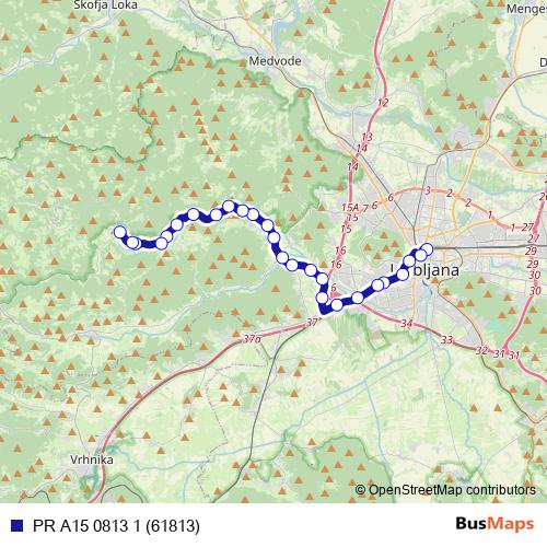 PR A15 0813 1 (61813) bus Line Map