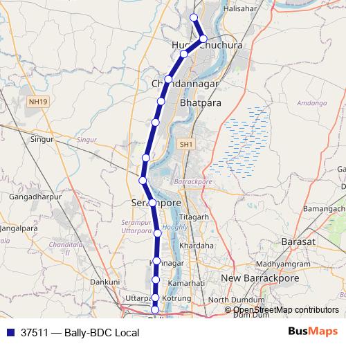37511 rail Line Map