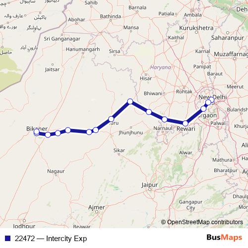 22472 rail Line Map