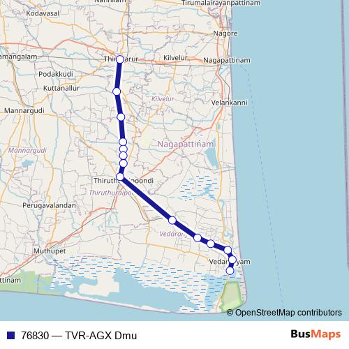 76830 rail Line Map