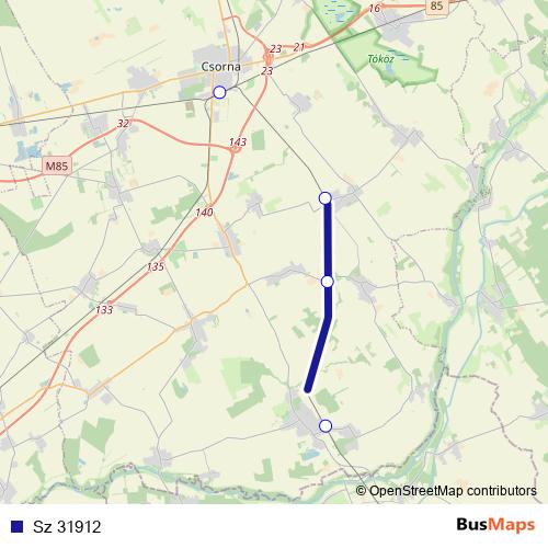 Sz 31912 rail Line Map