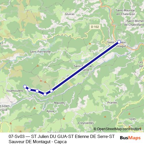 07-Sv03 bus Line Map