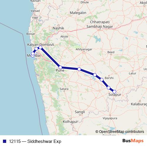12115 rail Line Map