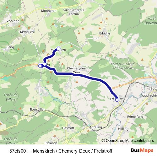 57efs00 bus Line Map