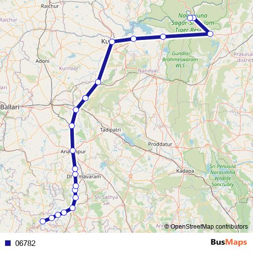 06782 bus Line Map