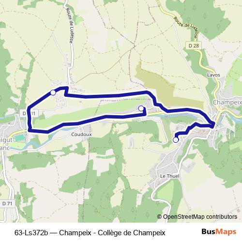 63-Ls372b bus Line Map
