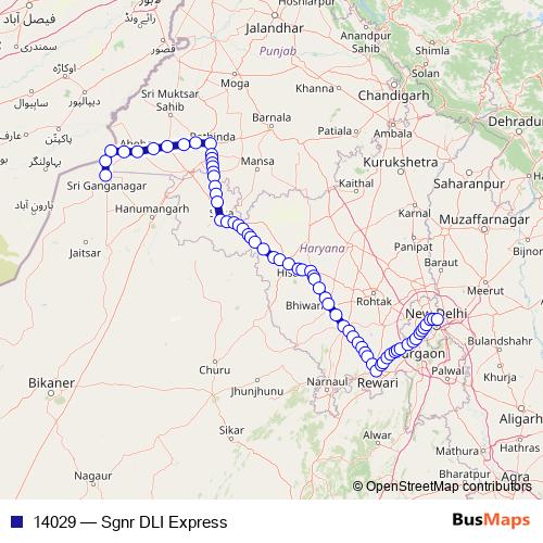 14029 rail Line Map