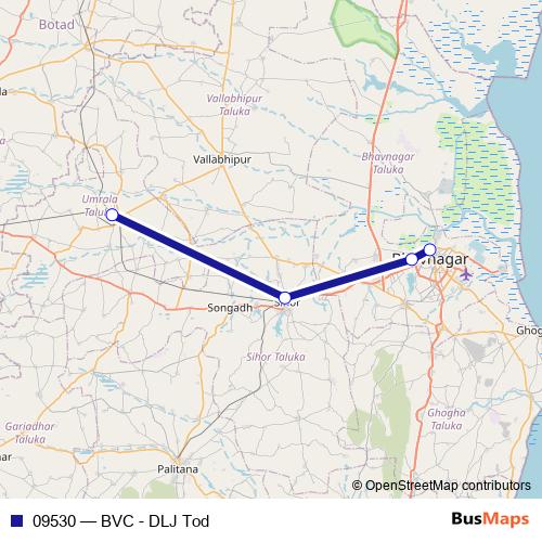 09530 rail Line Map
