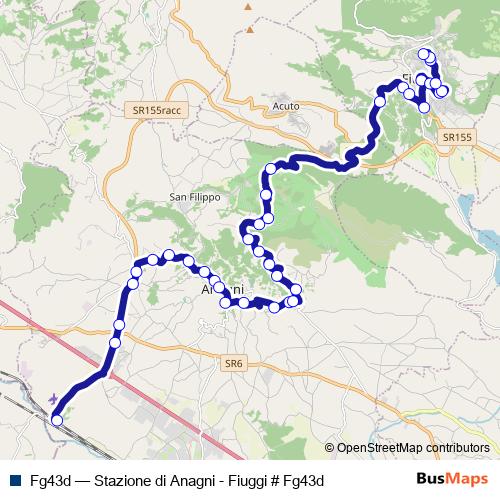 Fg43d bus Line Map