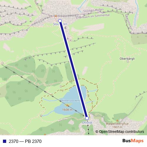 2370 cable-car Line Map