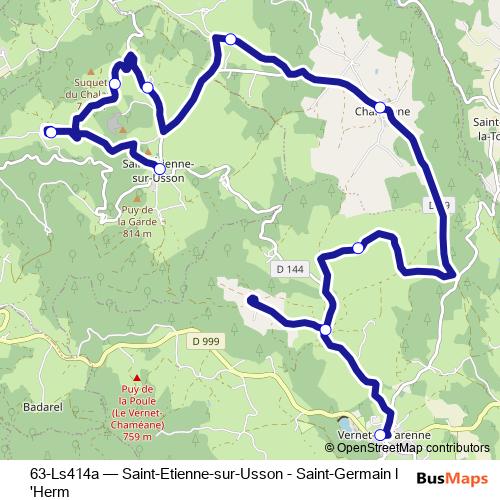 63-Ls414a bus Line Map