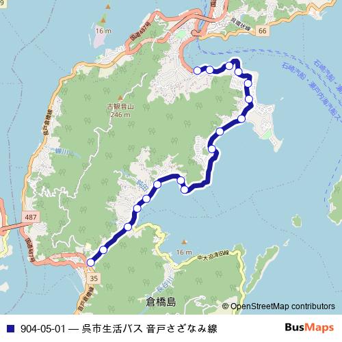 904-05-01 bus Line Map