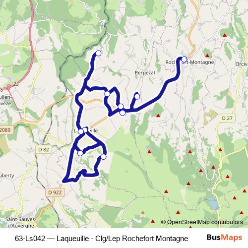 63-Ls042 bus Line Map