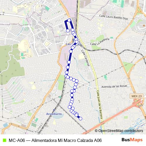 MC-A06 bus Line Map