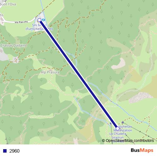 2960 cable-car Line Map