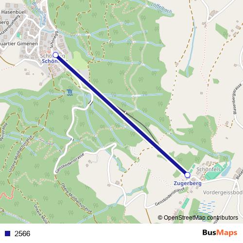 2566 funicular Line Map