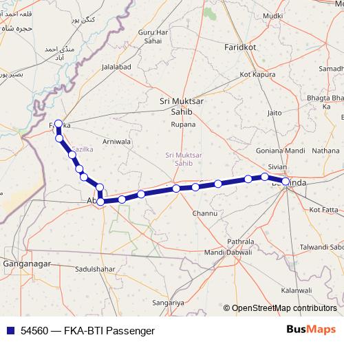 54560 rail Line Map