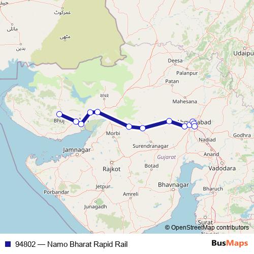 94802 rail Line Map