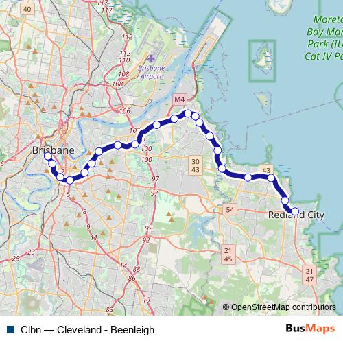 Clbn rail Line Map