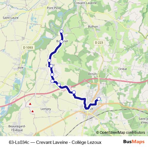 63-Ls034c bus Line Map