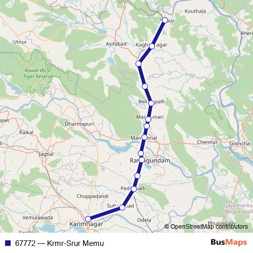 67772 rail Line Map