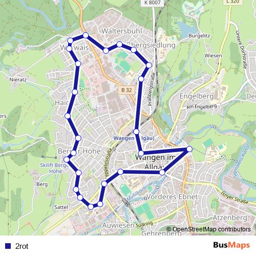 2rot bus Line Map