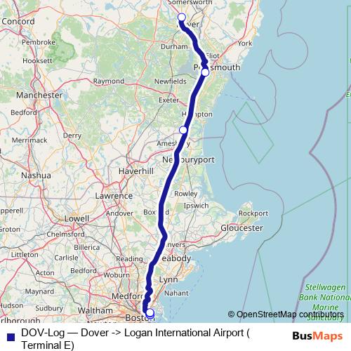 DOV-Log bus Line Map