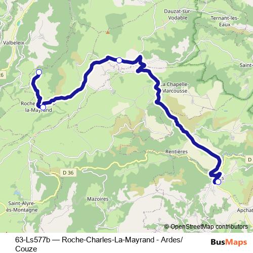 63-Ls577b bus Line Map