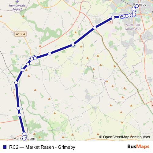 RC2 bus Line Map