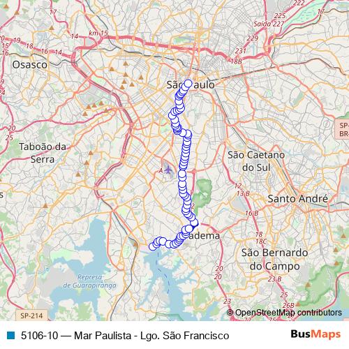 5106-10 bus Line Map