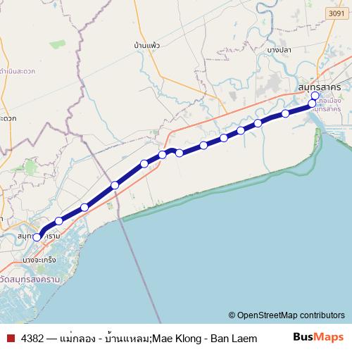 4382 rail Line Map