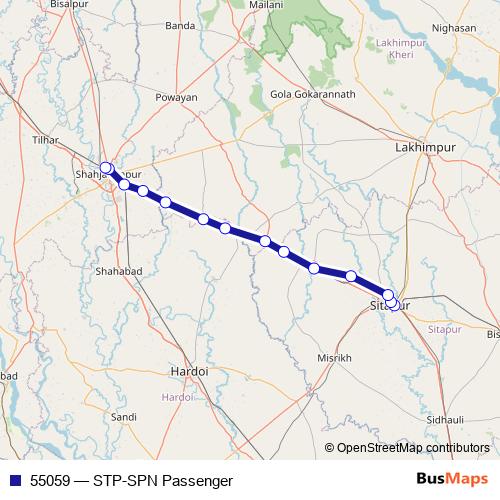 55059 rail Line Map