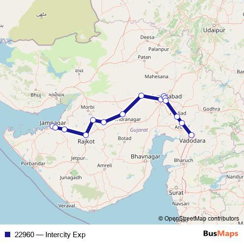 22960 rail Line Map